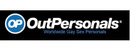 Outpersonals brand logo for reviews of dating websites and services