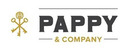 Pappy brand logo for reviews of food and drink products