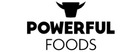 Powerful Foods brand logo for reviews of diet & health products