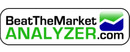 BeatTheMarket Analyzer brand logo for reviews of financial products and services