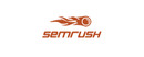 SEMrush brand logo for reviews 