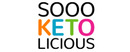 Sooo Ketolicious brand logo for reviews of diet & health products