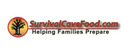 Survivalcave brand logo for reviews of food and drink products