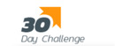 The 30k Challenge brand logo for reviews of financial products and services