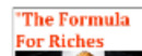 The Formula For Riches brand logo for reviews of Study and Education