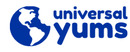 Universal Yums brand logo for reviews of diet & health products