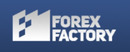 Forex Factory brand logo for reviews of financial products and services
