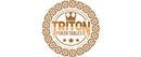 Triton brand logo for reviews of car rental and other services