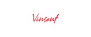 Vinsent brand logo for reviews of food and drink products
