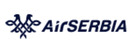 Air Serbia brand logo for reviews of travel and holiday experiences