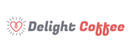 Delight Coffee brand logo for reviews of food and drink products