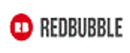 Redbubble brand logo for reviews of online shopping for Merchandise products