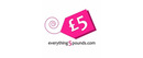 Everything 5 Pounds brand logo for reviews of online shopping for Fashion products