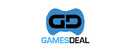 Gamesdeal.com brand logo for reviews 