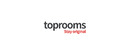 Toprooms brand logo for reviews of travel and holiday experiences