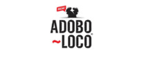 Adoboloco brand logo for reviews of food and drink products