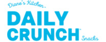 Daily Crunch brand logo for reviews of food and drink products