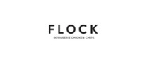 Flock Foods brand logo for reviews of food and drink products