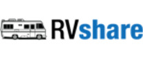 RVShare brand logo for reviews of car rental and other services