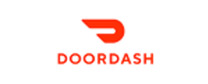 DoorDash brand logo for reviews of food and drink products