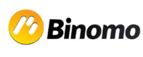 Binomo brand logo for reviews of financial products and services