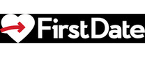 First Date brand logo for reviews of dating websites and services
