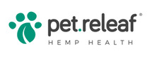 Pet Releaf brand logo for reviews of diet & health products