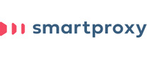 Smartproxy brand logo for reviews of mobile phones and telecom products or services