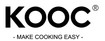 Kooc brand logo for reviews of food and drink products