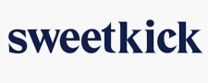 Sweetkick brand logo for reviews of food and drink products