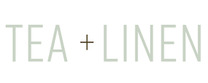 Tea + Linen brand logo for reviews of online shopping for Home and Garden products
