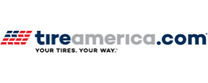Tire America brand logo for reviews of car rental and other services