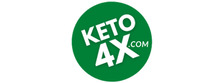 Keto 4X brand logo for reviews of online shopping for Personal care products
