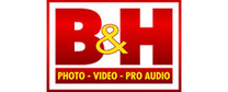 B&H brand logo for reviews of online shopping for Electronics products