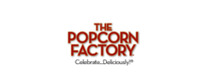The Popcorn Factory brand logo for reviews of food and drink products