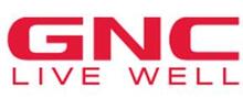 GNC brand logo for reviews of diet & health products