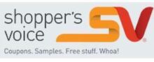 Shopper's Voice brand logo for reviews of Discounts & Winnings
