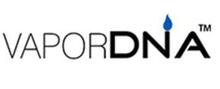 VaporDNA brand logo for reviews of E-smoking