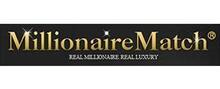 Millionaire Match brand logo for reviews of dating websites and services