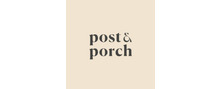 Post & Porch brand logo for reviews of online shopping for Home and Garden products