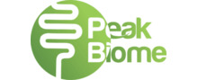 Peak Biome brand logo for reviews of diet & health products