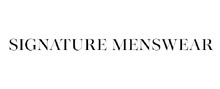 Signature Menswear brand logo for reviews of online shopping for Fashion products