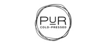 PUR Cold Pressed Juice brand logo for reviews of food and drink products