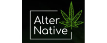 Alter Native brand logo for reviews of online shopping for Home and Garden products