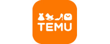 Temu brand logo for reviews of online shopping for Fashion products