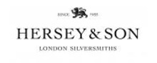 Hersey & Son London Silversmiths brand logo for reviews of online shopping products