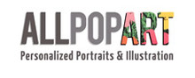 AllPopArt brand logo for reviews of online shopping for Photo en Canvas products