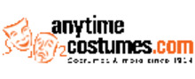 Anytime Costumes brand logo for reviews of online shopping for Children & Baby products
