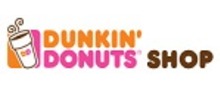 Dunkin' Donuts Shop brand logo for reviews of food and drink products