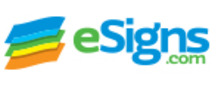 ESigns.com brand logo for reviews 